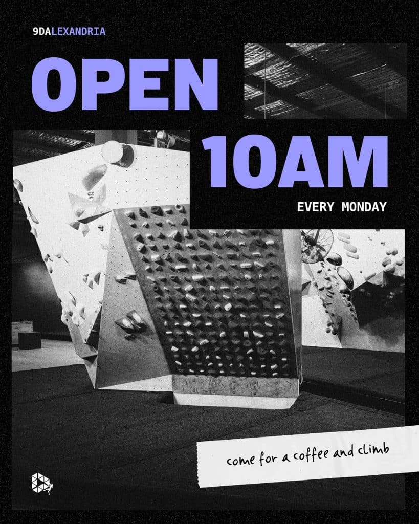 9 degrees Alexandria